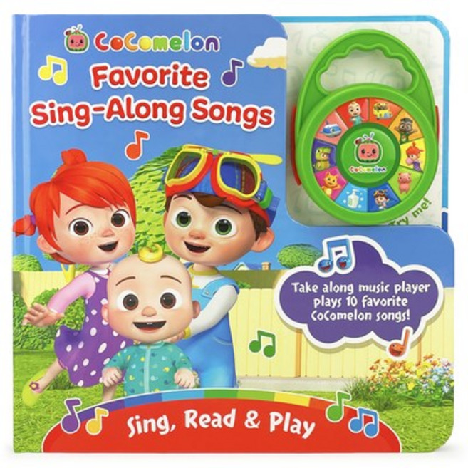 (英文圖書) Cocomelon Favorite Sing-Along Songs 精裝版, Cottage Door Press, 英文