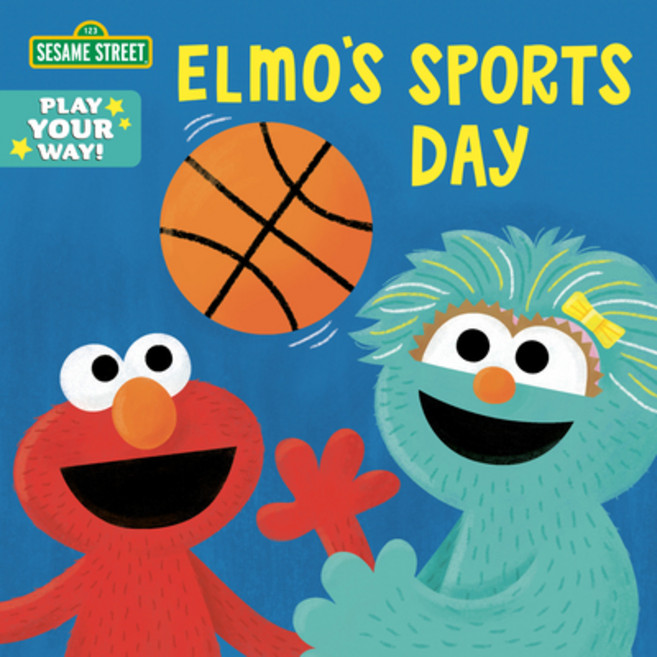 (英文圖書)Elmo's Sports Day (Sesame Street) Board Books, Random House Books for Youn..., 英文, 硬頁書