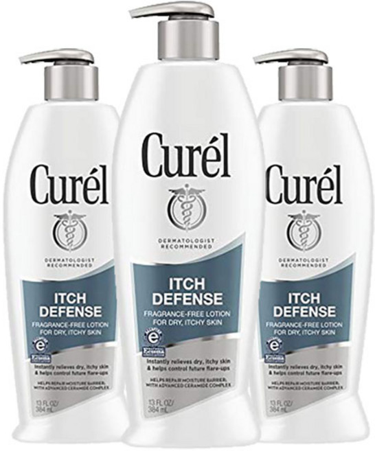 Curel 珂潤 舒緩極乾肌保濕乳液, 3瓶, 384ml
