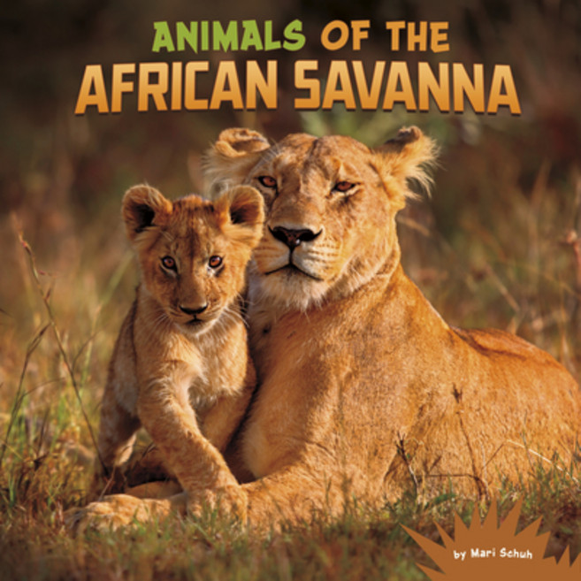 Animals of the African Savanna 平裝版, Pebble Books, 英文