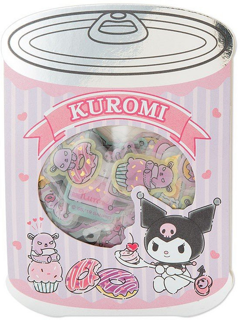 KUROMI 酷洛米 貼紙 小貼紙 文具 隨意貼 造型貼紙 裝飾貼紙 正版, 詳見包裝, Multicolor, 1個