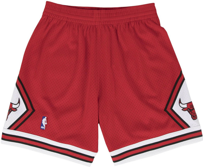 mitchell & ness 芝加哥公牛隊NBA Swingman Road短褲籃球服下裝
