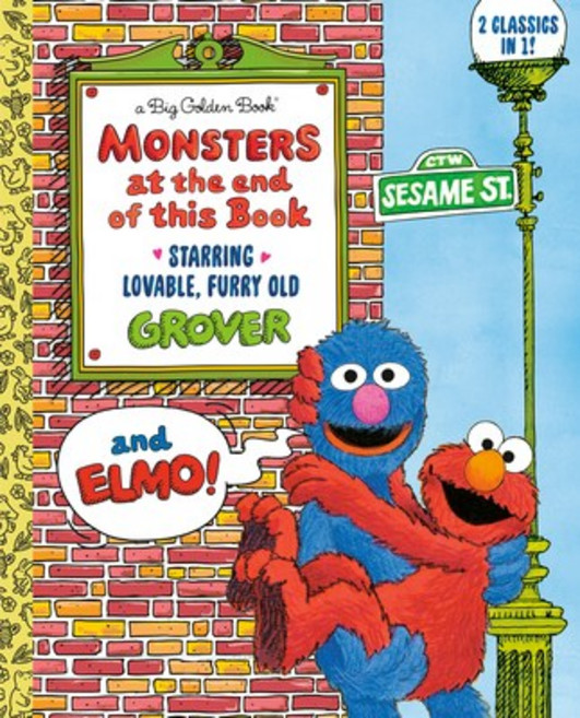 Monsters at the End of This Book (Sesame Street) 精裝版, Golden Books, 英文