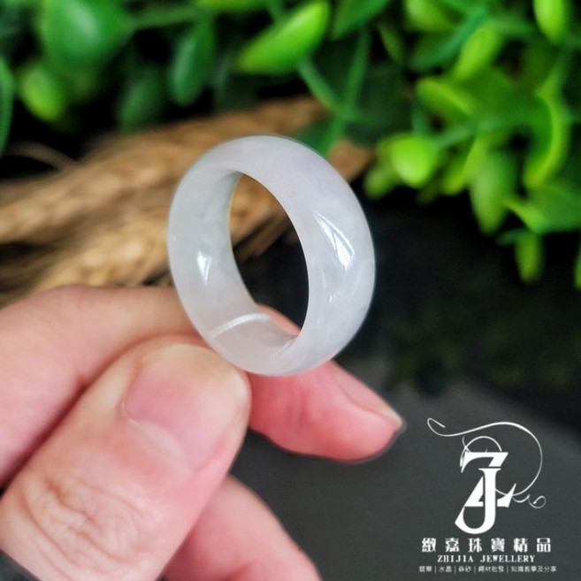 冰種翡翠玉戒