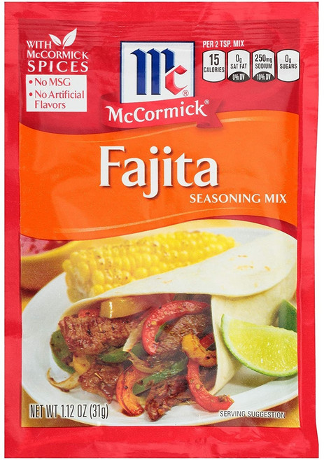 McCormick 味好美 墨西哥烤肉調味粉, 1包, 31g