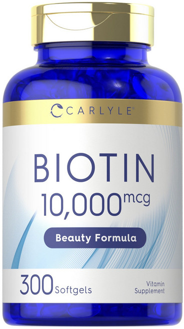 CARLYLE 生物素複合軟膠囊 10000mcg, 1個, 300顆
