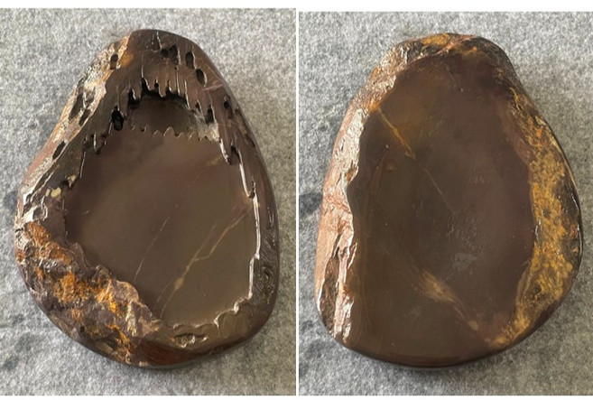 耕硯齋 硯台/端硯三大名坑之坑仔岩/收藏使用兩相宜/DK7寸, 6天成築韻16.5*12.5*2.5cm