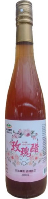 醋娘 承煜玫瑰醋 古法釀造無添加水果醋, 1瓶, 600ml