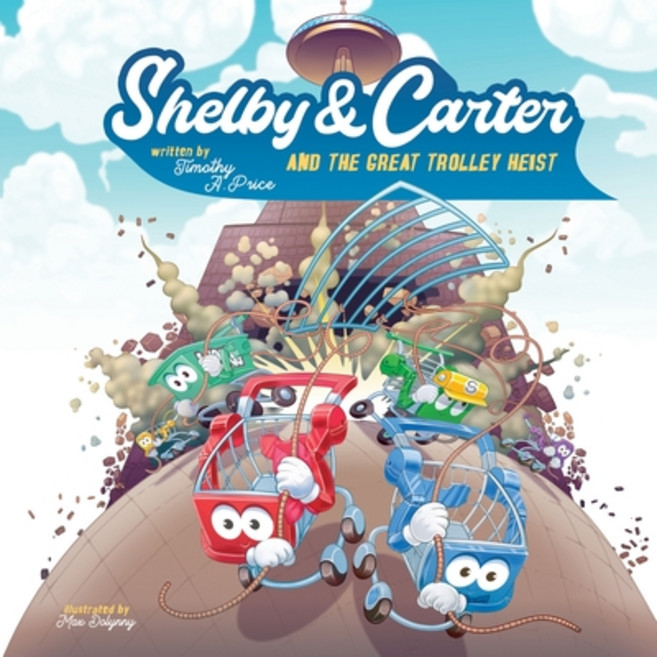 (英文圖書)Shelby & Carter and the Great Trolley Heist 平裝版, Lulu.com, 英文