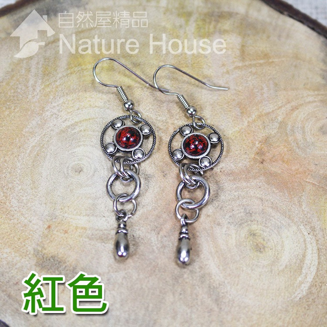 【自然屋精品】古銅古銀耳環 古銅 古銀 耳環 飾品 耳針式 耳飾 耳釘 復古風 earring