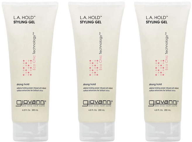 giovanni L.A頭髮專用定型凝膠, 3入, 200ml