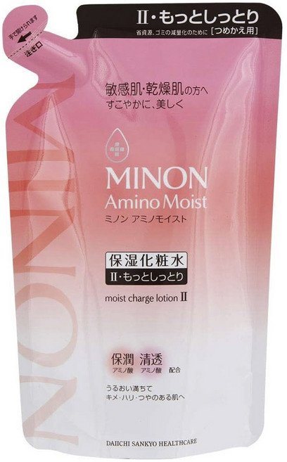 MINON 蜜濃 濃潤保濕化妝水II 補充包, 1包, 130ml