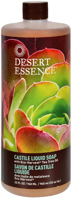 DESERT ESSENCE 橄欖皂液, 1入, 946ml