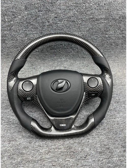 Toyota 正碳纖維變形蟲方向盤, 碳纖維紋路