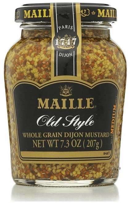 MAILLE 魅雅 傳統全粒籽第戎芥末醬, 1個, 207g