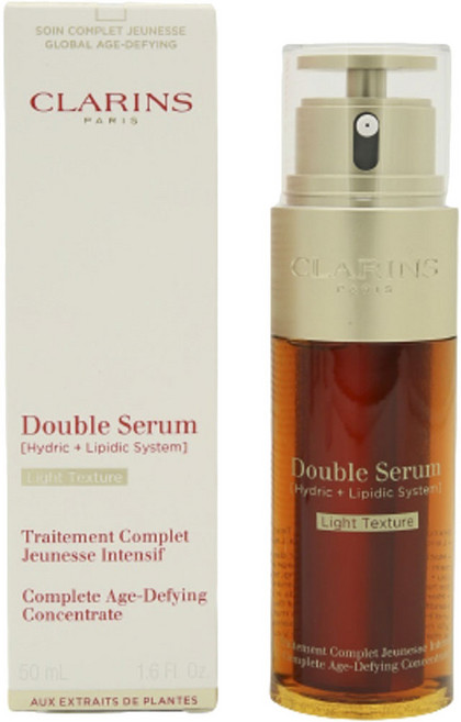 CLARINS 克蘭詩 黃金雙激萃精華 清爽版, 1瓶, 50ml