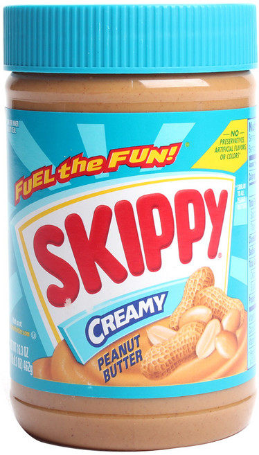 SKIPPY 吉比 柔滑花生醬, 462g, 1罐