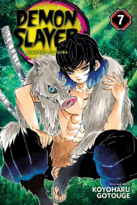 (英文圖書) Demon Slayer: Kimetsu No Yaiba Vol. 7 Volume 7 平裝版, Viz Media, 英文