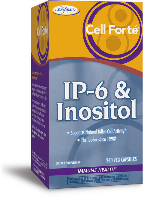 Enzymatic Therapy 素食IP-6維生素B8保健膠囊, 240顆, 1罐