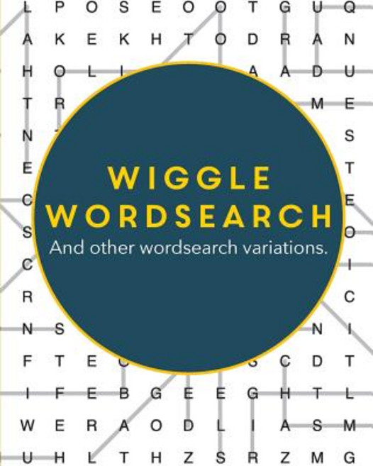 (英文圖書) Wiggle Wordsearch: And Other Wordsearch Variations 平裝版, Clarity Media Ltd, 英文
