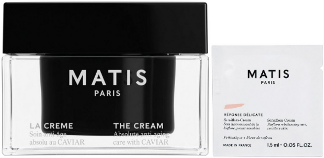 MATIS 黑鑽卓越魚子日霜, 50ml, 1件 (+R.LUX MATIS番紅花靜敏舒緩霜)