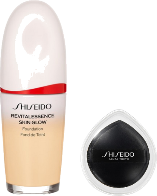 시세이도 리바이탈에센스 스킨 글로우 파운데이션 30ml, 130 오팔, 1개 (+시세이도 글로우 퍼프 사은품 증정)