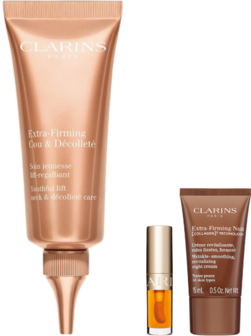 클라랑스 엑스트라 퍼밍 넥크림, 1개, 75ml (+R.LUX 립오일 + 크림 2종 증정) - 쿠팡