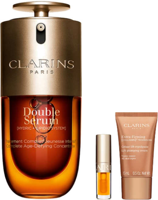 클라랑스 더블세럼 G9, 1개, 30ml (+R.LUX 립오일+크림 2종 증정)