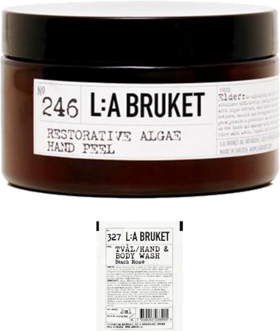 라부르켓 리스토러티브 앨지 핸드 필, 120g, 1개 (+R.LUX 라부르켓핸드바디워시 2ml)