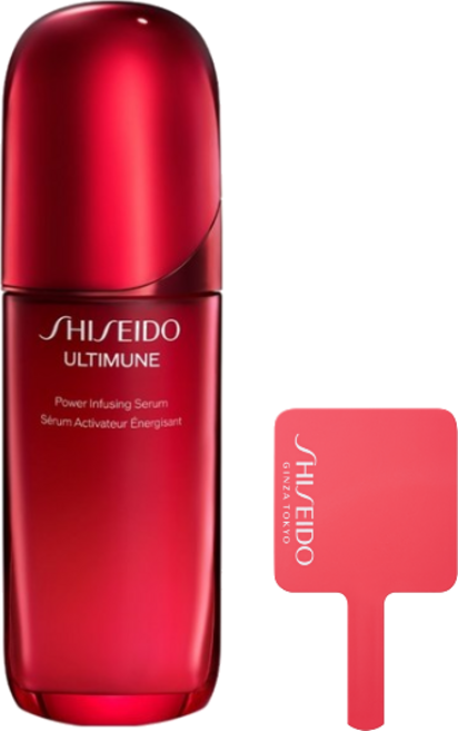 시세이도 얼티뮨 파워 인퓨징 세럼, 1개, 75ml (+시세이도 레드 핸들 미러 사은품 증정)