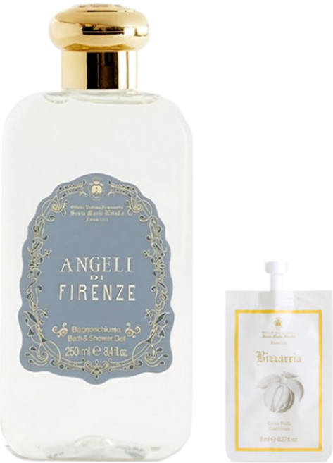 산타마리아노벨라 바뇨쉬우마 라이트패키지 바디워시 엔젤 디 피렌체, 250ml, 1개 (+R.LUX산타마리아노벨라 사은품 증정)