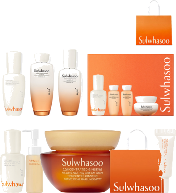설화수 윤조 3종 + 지함보 + 쇼핑백, 1세트 (+설화수 사은품 증정)