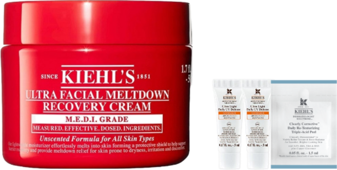 키엘 울트라 훼이셜 메디크림, 1개, 50ml (+R.LUX 키엘 2종 사은품 증정)