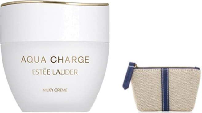 에스티로더 아쿠아 차지 밀키 크림, 1개, 50ml (+R.LUX 파우치 추가 증정)