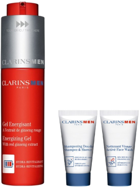 클라랑스 맨 에너자이징 젤, 1개, 50ml (+R.LUX 맨 2종 세트 증정)