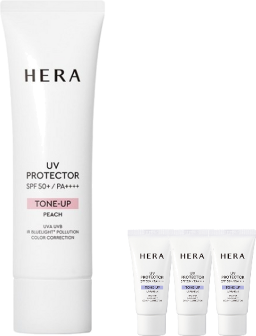 3위 - 사은품헤라 UV프로텍터 톤업 선크림 SPA50+ PA++++, 1개, 50ml (+R.LUX  헤라 사은품 