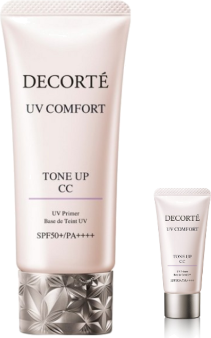 5위 - 사은품데코르테 UV 컴포트 톤 업 CC 크림 SPF50+ PA++++, 10 라벤더 로즈, 1개, 30ml 