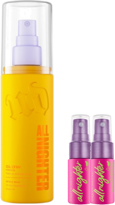 어반디케이 올 나이터 메이크업 세팅 스프레이 글로우, 118ml, 1개 (+R.LUX 어반디케이 사은품 증정)