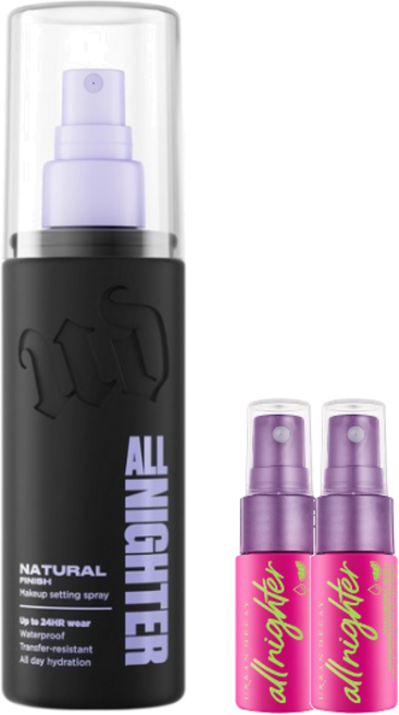 어반디케이 올 나이터 메이크업 세팅 스프레이 내추럴, 118ml, 1개 (+R.LUX 어반디케이 사은품 증정)
