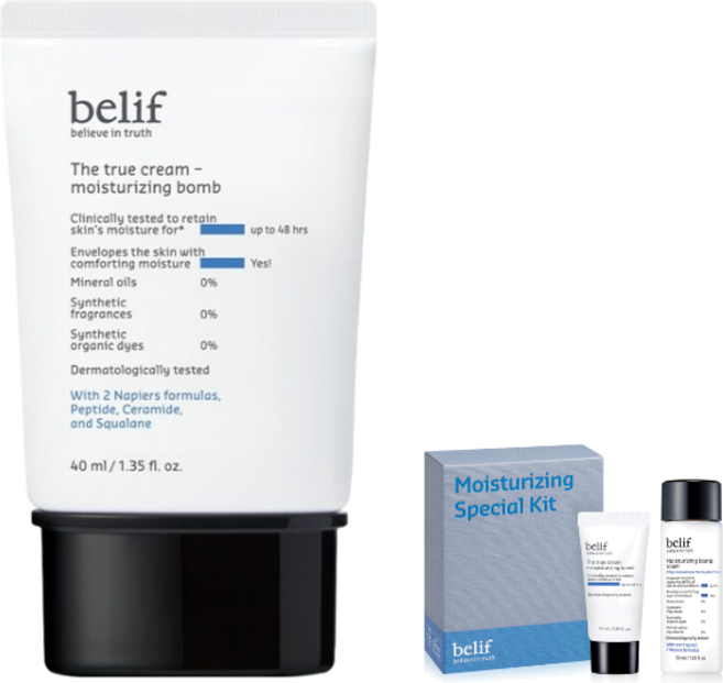 빌리프 더 트루 크림 모이스춰라이징 밤, 1개, 40ml (+빌리프 사은품 증정)