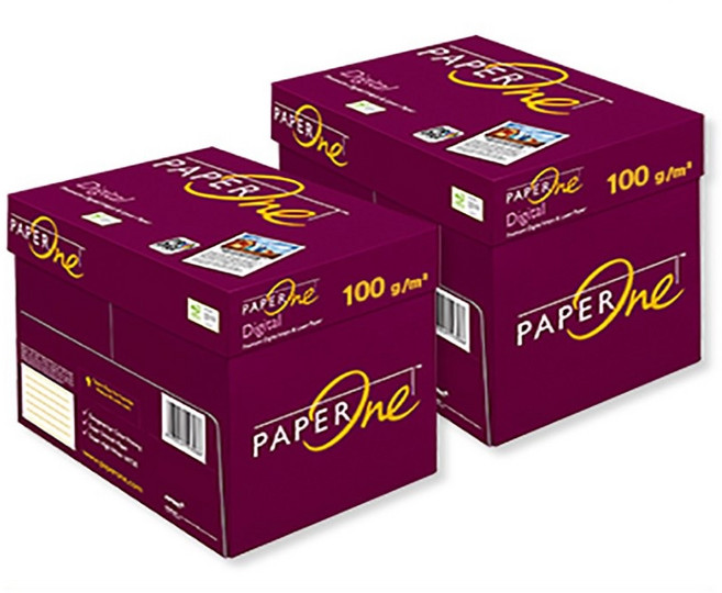 페이퍼원 A4용지 복사용지 A4 100g 2박스, A4, 4000개