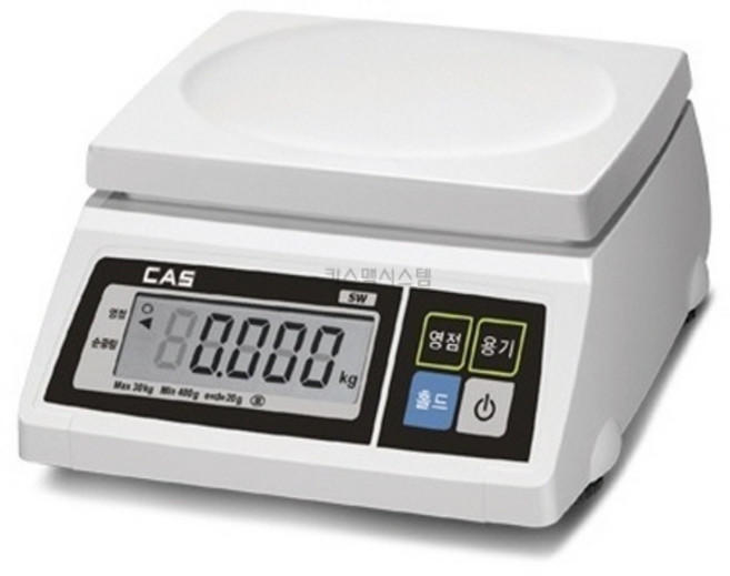 [CAS] SW-1S 단순중량저울 / 카스전자저울 / 2kg 5kg 10kg 20kg 30kg, 30kg (10g단위), 6. SW-30 (30kg/10g)