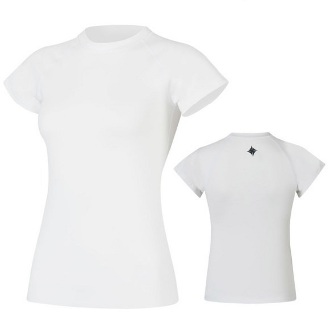 스피카 요가복 상의 반팔 티셔츠 SPA528