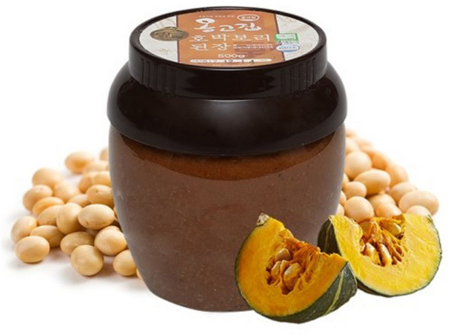 명품 옹고집 맛있는 호박보리 된장 500g, 1개