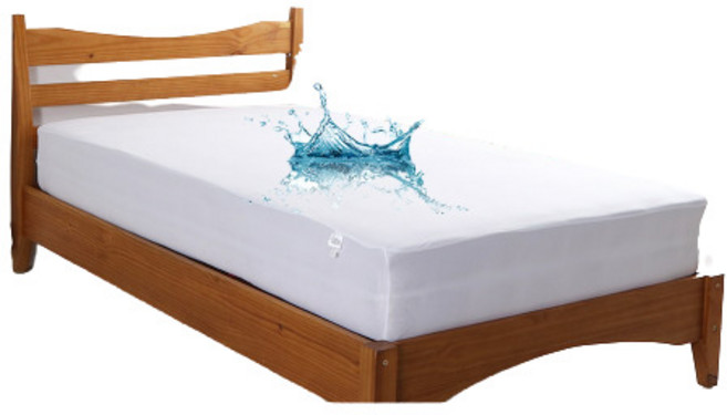 바네스데코 텐셀 매트리스 향균 진드기차단 방수 커버 밴드형 싱글(white)