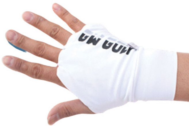 고운골프 손등토시 오른손장갑 손등장갑, 베이지