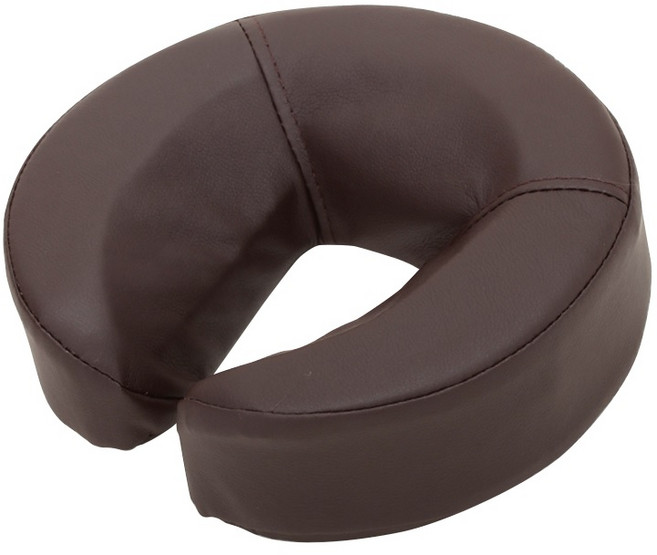 세븐뷰티 마사지베개 모음, U자형 얼굴베개(대)_브라운, 1개