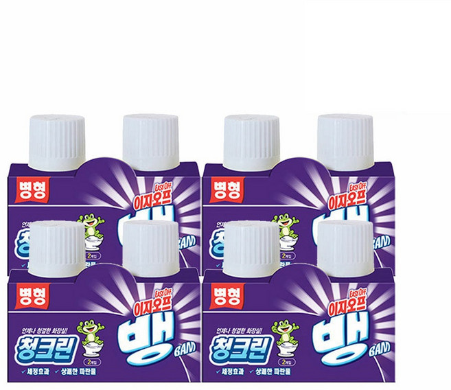 이지오프뱅 청크린 병형 2개입, 360g, 4개