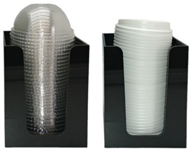 컵 리드 디스펜서, 1개