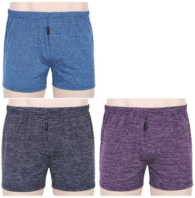 폴밋 남성 인견 트렁크팬티 사각팬티 3매 PMT369-1